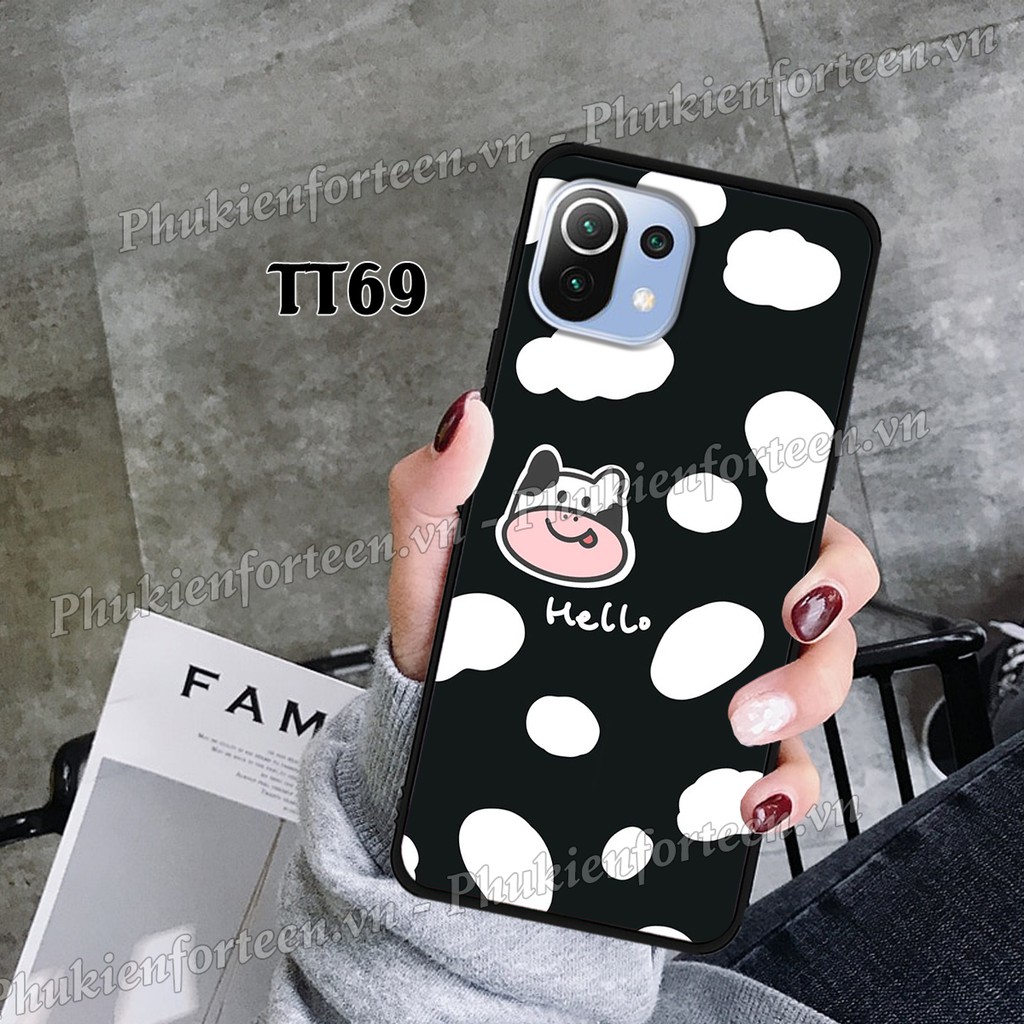 Ốp lưng Xiaomi Mi 11 -  Mi 11 Lite - Mi 11T 5G - Mi 11T Pro 5G - Ốp điện thoại Xiaomi in hình bò sữa đáng yêu hot trend