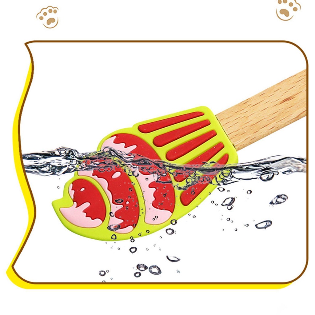 Cây Vét Mặt Bằng Silicone Tiện Dụng Cho Nhà Bếp