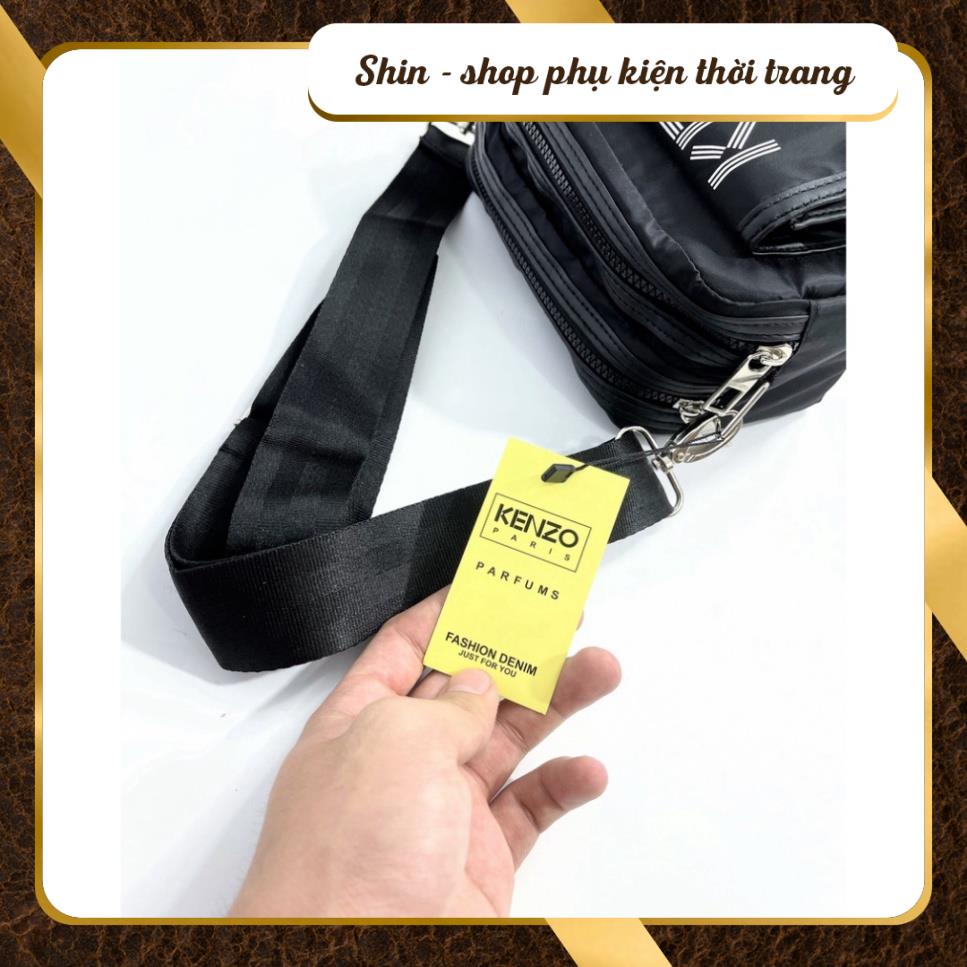 Túi đeo chéo nam nữ shouder paris - Túi đeo vai phong cách Unisex hàng Việt Nam Xuất khẩu - Shin Lead ther