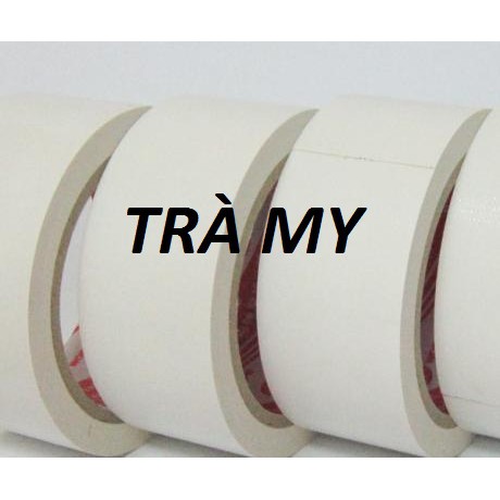 Cả Cây Băng Keo Vải Trắng Siêu Dính