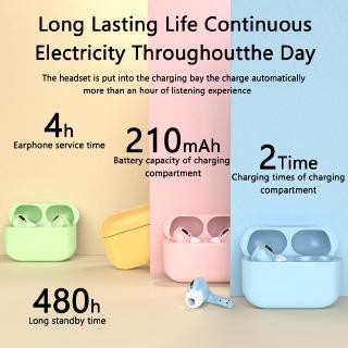 ✅COD✅TWS Airs pro 3 Tai nghe bluetooth không dây có mic i13 có hộp sạc màu macaron inpods 13 nút cảm ứng