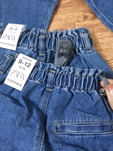 Quần Jean xanh ZARA xuất dư