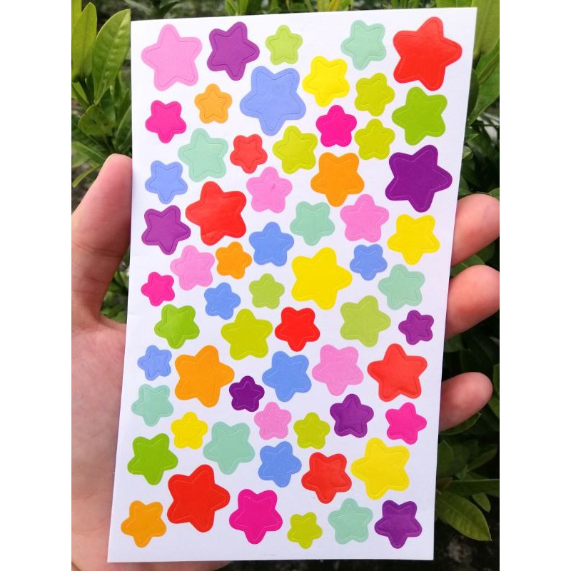 1 tấm sticker bằng giấy dùng để dán trang trí | BigBuy360 - bigbuy360.vn