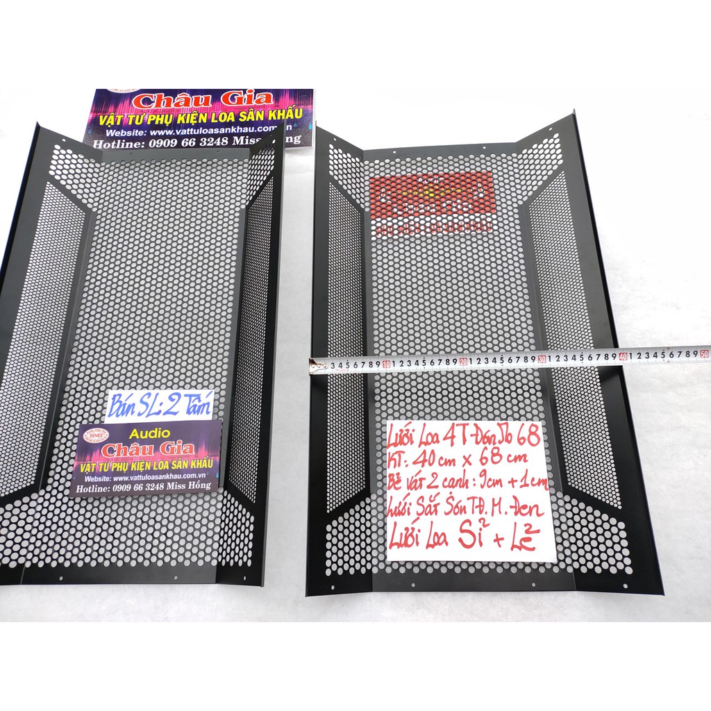 Lưới loa 4 tấc mãu JB 2 tấm Audio Châu Gia