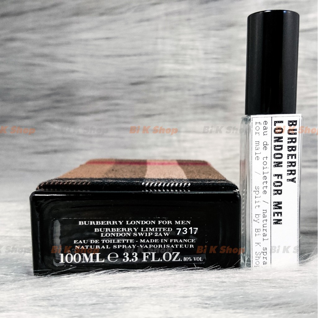 Bi K Shop - Nước hoa nam Burberry London For Men [Mẩu thử] | BigBuy360 - bigbuy360.vn