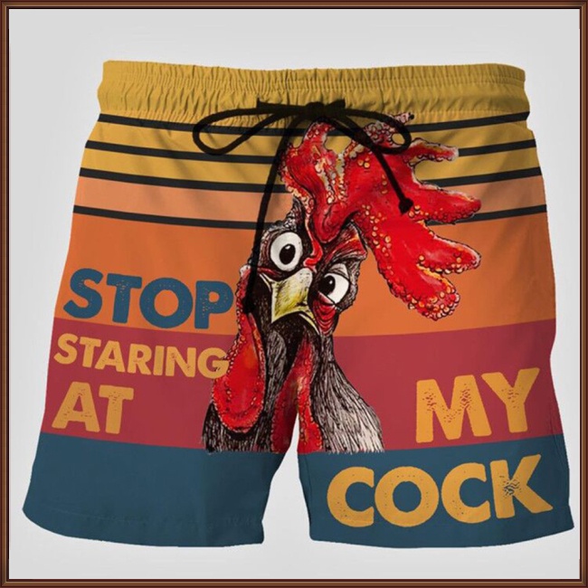 Quần Short Đi Biển Lưng Thun Co Giãn Thoáng Khí Nhanh Khô In Họa Tiết Thổ Nhĩ Kỳ Thời Trang Mùa Hè Cho Nam