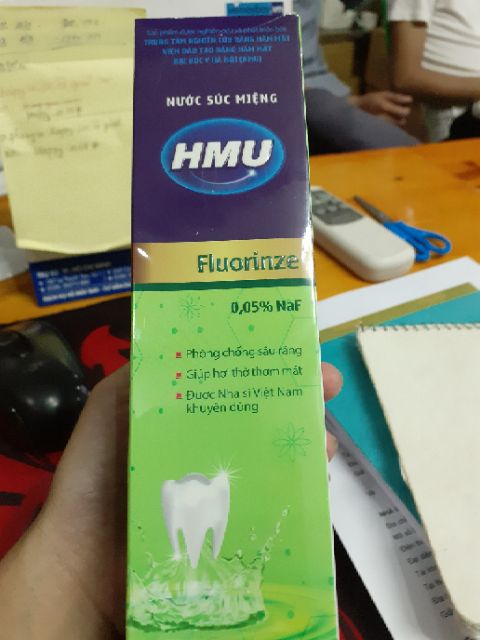 HMU- Nước súc miệng ngừa hôi miệng Fluorinze