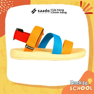[CHÍNH HÃNG] SANDAL SAADO | SE02 – Color Emotion 2 – Màu Vàng Cam | Giày Sandal Nữ Trẻ Trung Xinh Xắn