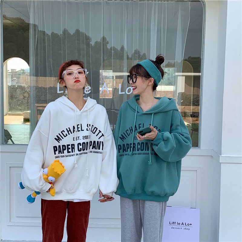 Áo hoodie áo nỉ Michael scoot phong cách Hàn Quốc