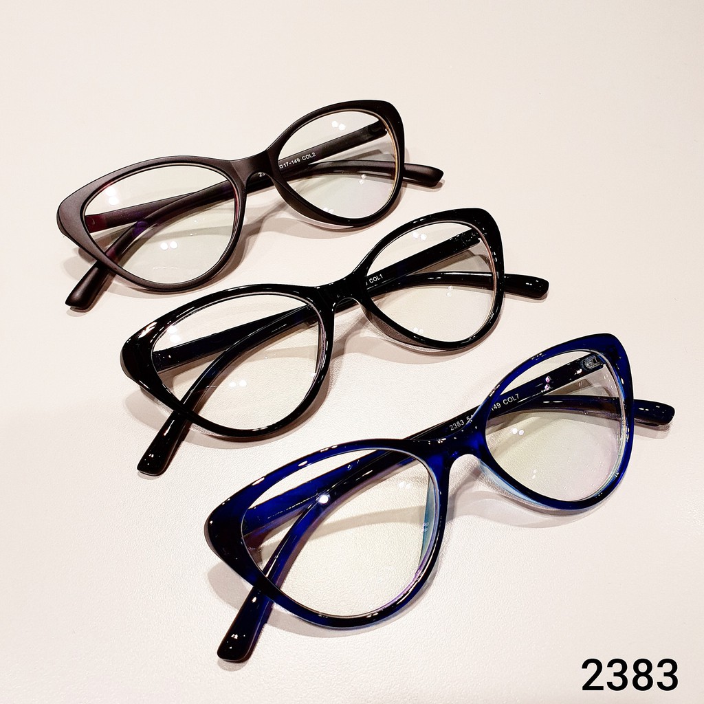 Gọng kính cận mắt mèo nhựa dẻo thời trang nữ Lilyeyewear 2383 nhiều màu - Lọc ánh sáng xanh | BigBuy360 - bigbuy360.vn
