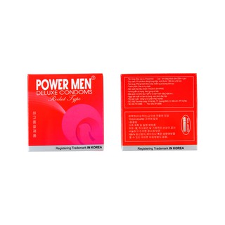 Bao cao su Powermen Rocket hộp 3 bcsro3