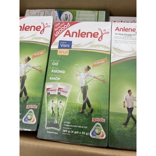 Sữa bột Anlene Gold MovePro hương vani gold hộp 140g