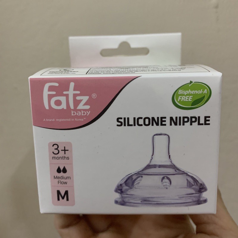 Núm ty thay thế cho Bình sữa Silicon Fatz , Comotomo Đủ Size