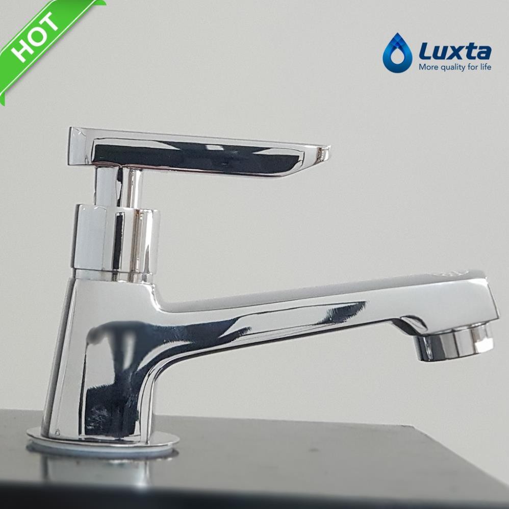 Vòi lavabo rửa mặt Cao cấp gạt Luxta L1114F, bảo hành 03 năm