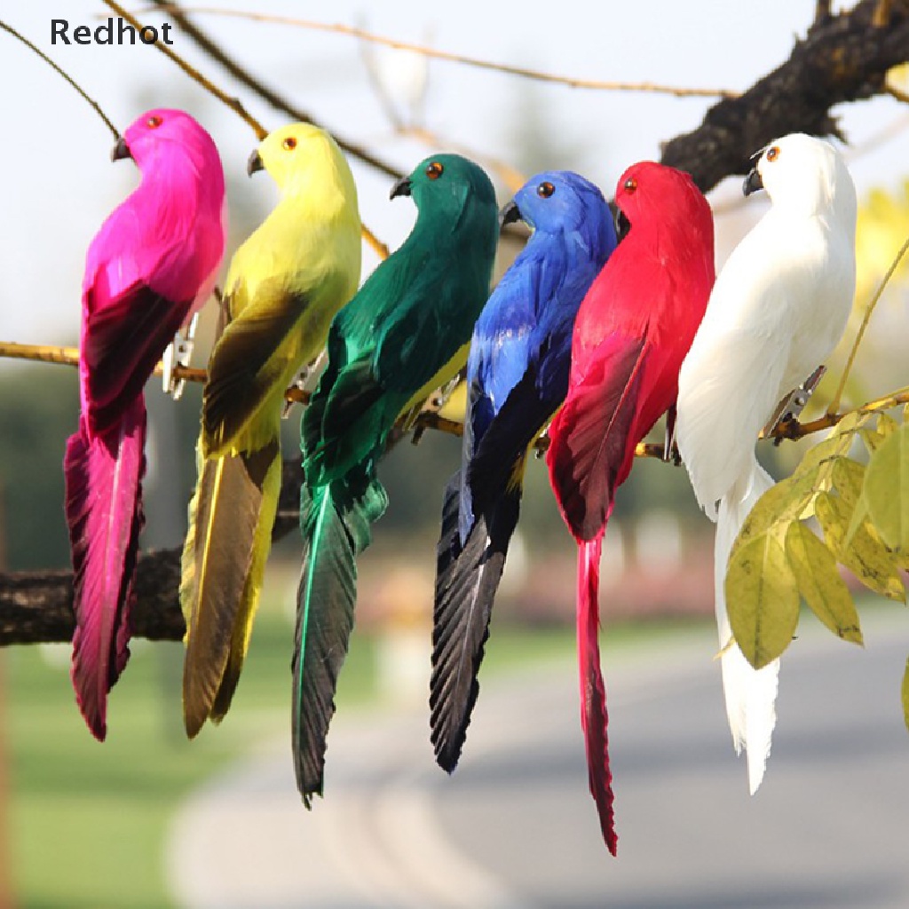 Chú Vẹt Nhân Tạo Dễ Thương Trang Trí Nhà Cửa 2020