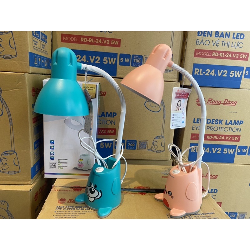 Đèn bàn led rạng đông-bảo vệ thị lực ,RD-RL-24-V2-5w.