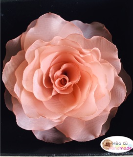 Hoa Cài Áo handmade hoa Hồng