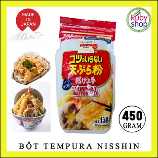Bột chiên tempura NISSHIN - 450g - CHAY MẶN ĐỀU ĐƯỢC