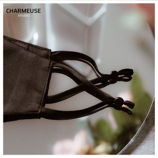 Khẩu Trang Lụa Charmeuse Cao Cấp 3 Lớp (Có 6 Màu) - Charmeuse Studio