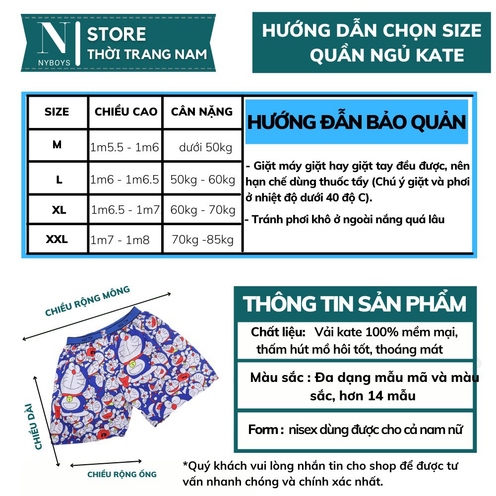 Quần ngủ nam mặc nhà - Họa Tiết Sang Trọng - Chất Kate Thoải Mái Thoáng Mát
