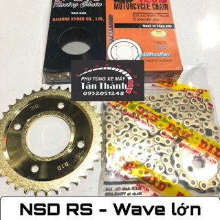 Nhông sên dĩa did rs- wave lớn