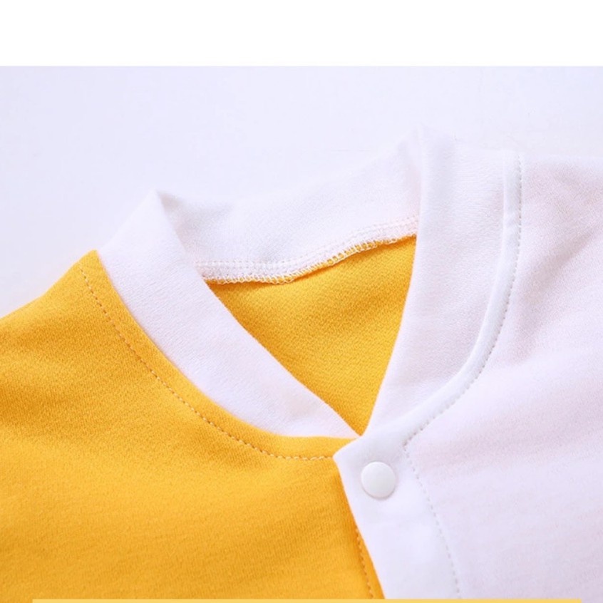 Body liền thân dài tay cotton cho bé trai và bé gái sơ sinh từ 3-14kg, hàng đẹp xuất Hàn - BD26