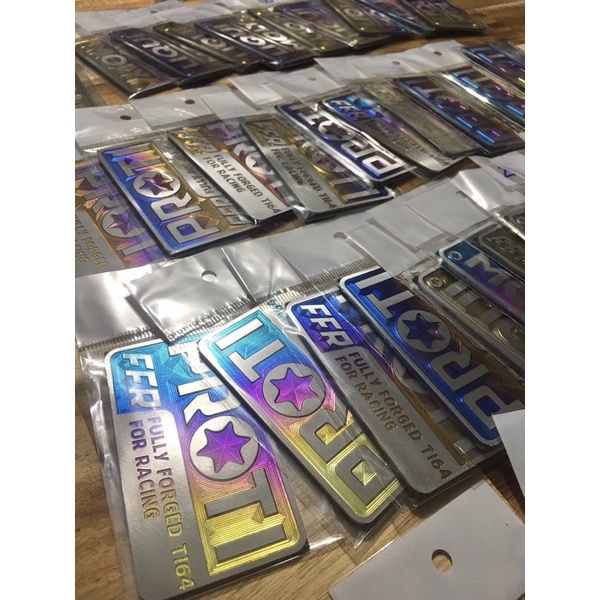 Tem dán bình nước phụ 3D cho AB Vario Click màu khò hoặc điện phân