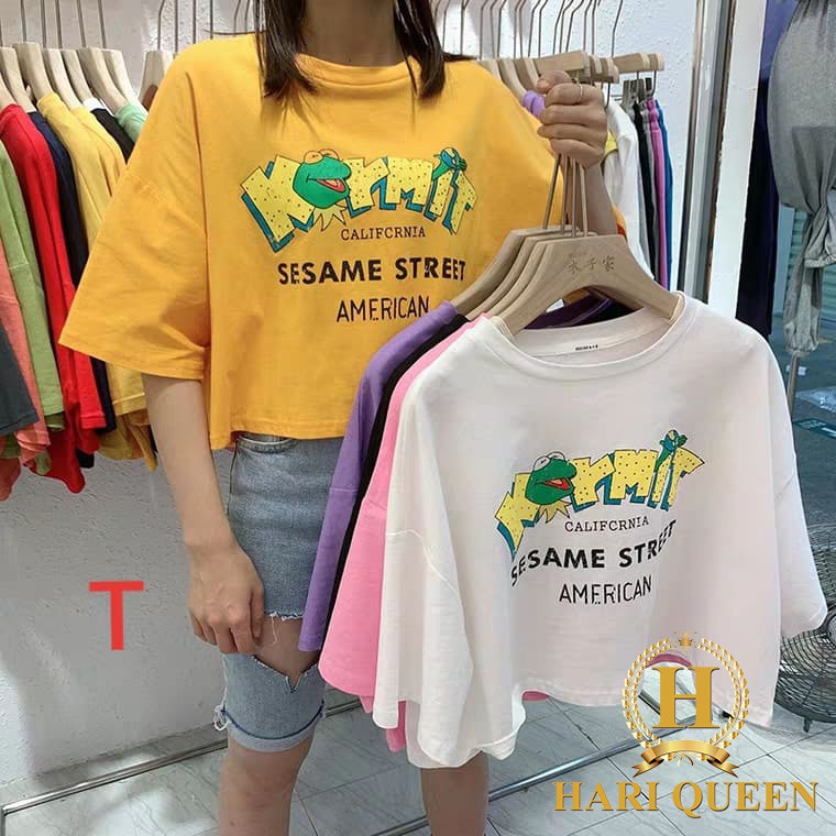 Áo croptop MrMit chữ ngực DTR0520