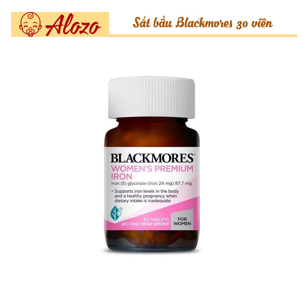 Sắt bầu Blackmores Úc (Mẫu mới)