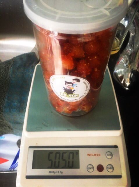 Chùm Ruột xóc muối ớt chua ngọt( hũ 400gram)