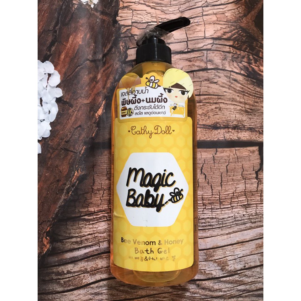 Sữa Tắm Magic Baby Bee Venom & Honey Bath Gel Cathy Doll