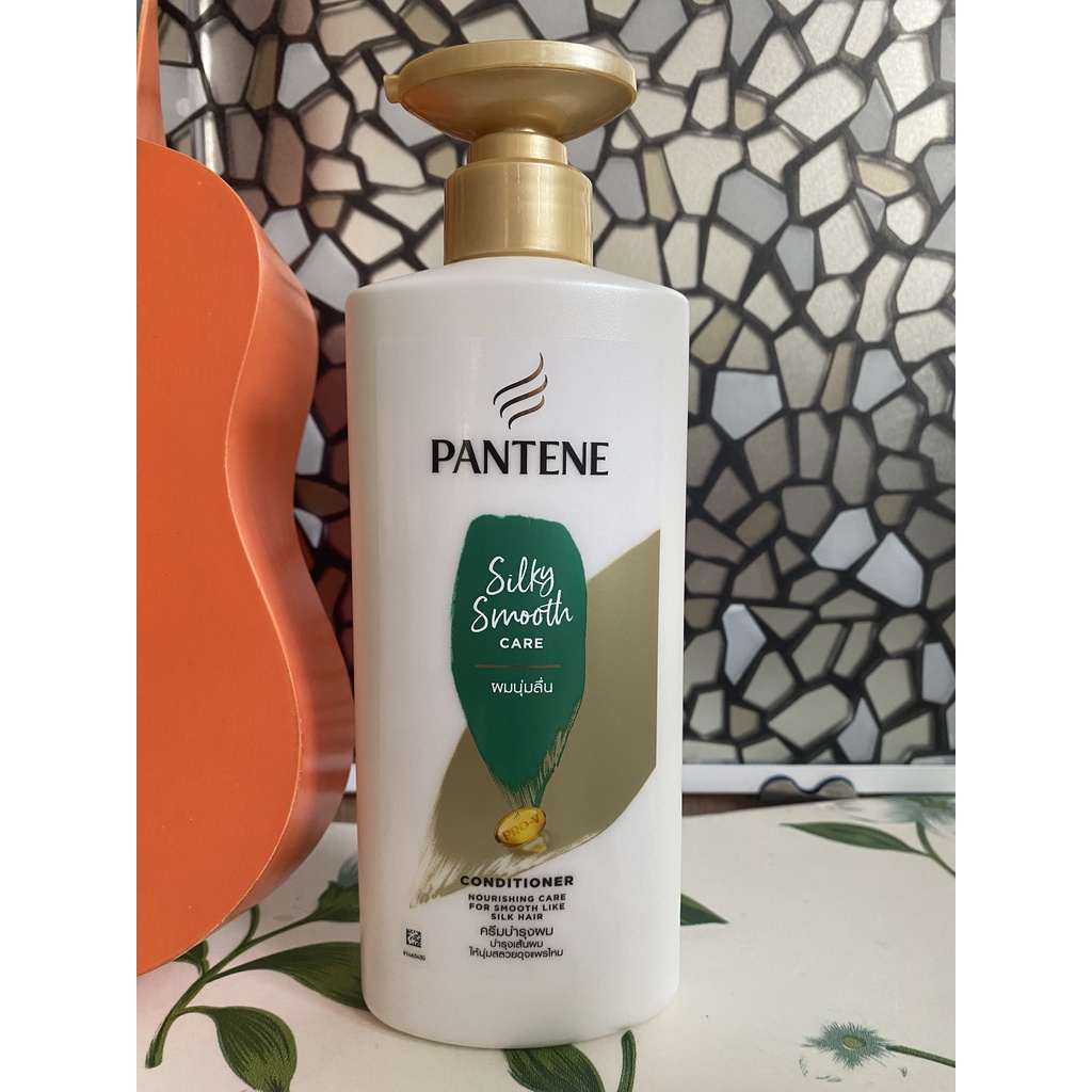 Cặp GỘI - XẢ Pantene Sliky Smooth Care  Siêu Mượt Óng Ả