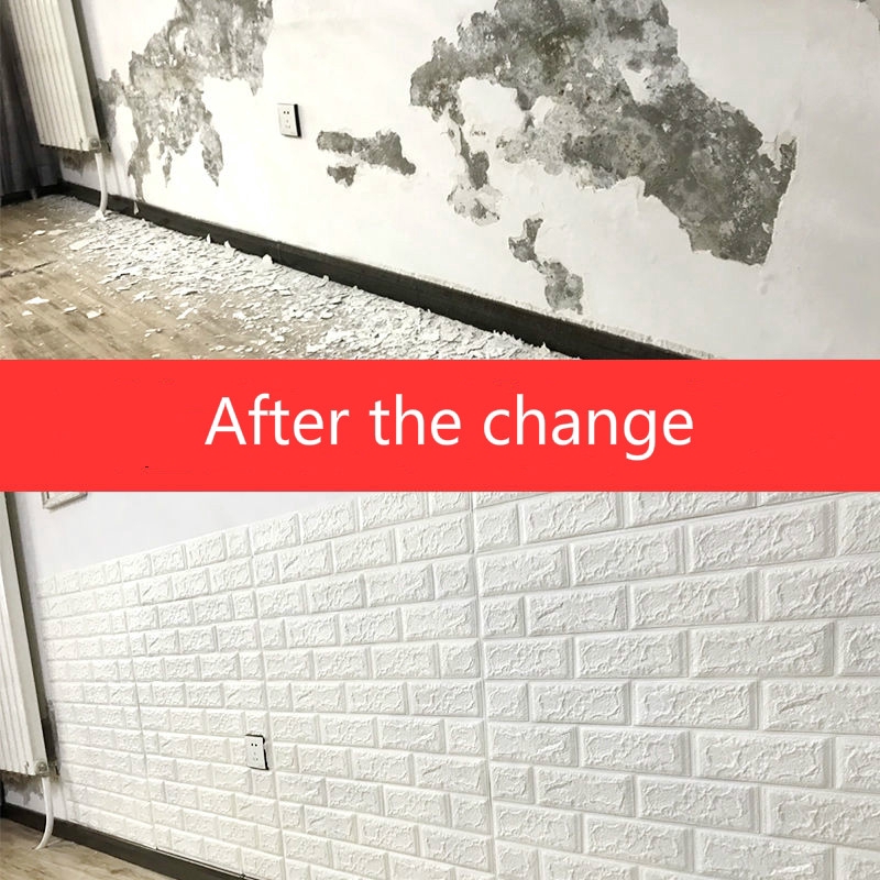 Xốp dán tường DEMINHOME trang trí nhà cửa giả gạch 3d khổ lớn decor phòng ngủ - xốp dán tường cách âm | BigBuy360 - bigbuy360.vn