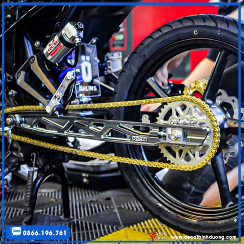 Gấp nhôm KIng Drag V2 Malaysia Exciter 150/155 Chính hãng