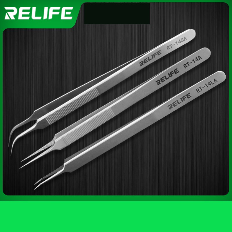 Nhíp sữa chữa điện thoại, Nhíp gắp đá , cong thẳng RIFILE