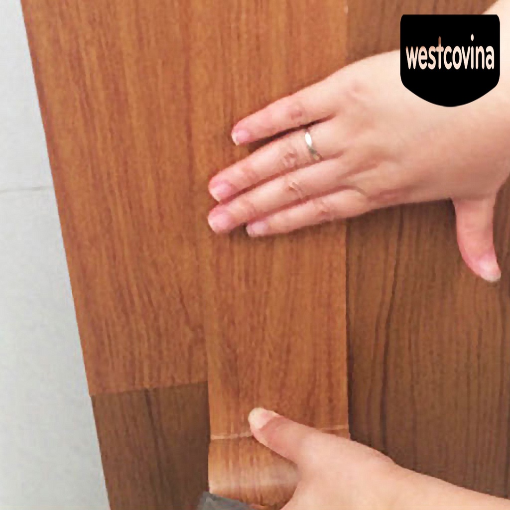 [Hot]☀ 1 Cuộn Băng Keo Dán Sàn Họa Tiết Vân Gỗ PE Độ Dính Cao