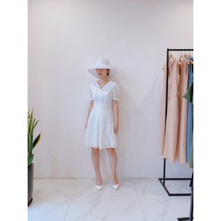 Đầm kẻ sọc nhiều màu