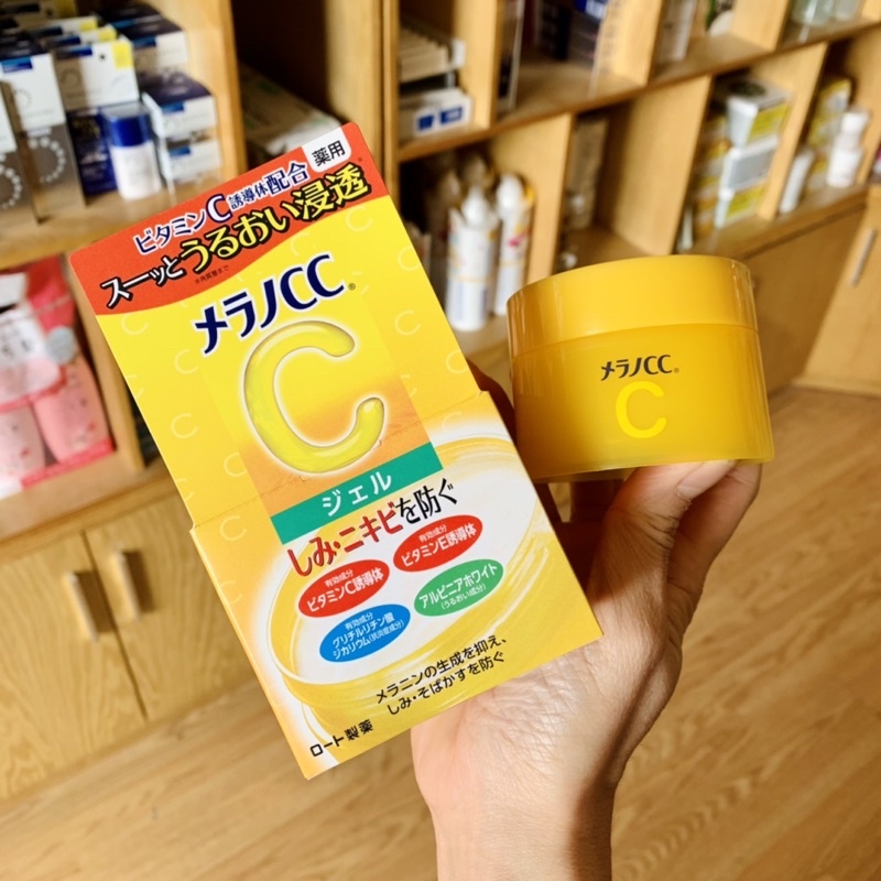 Gel DƯỠNG TRẮNG, GIẢM THÂM, SE LÔ CHÂN LÔNG giúp da sáng mịn - Melano CC Brightening Gel 100gr