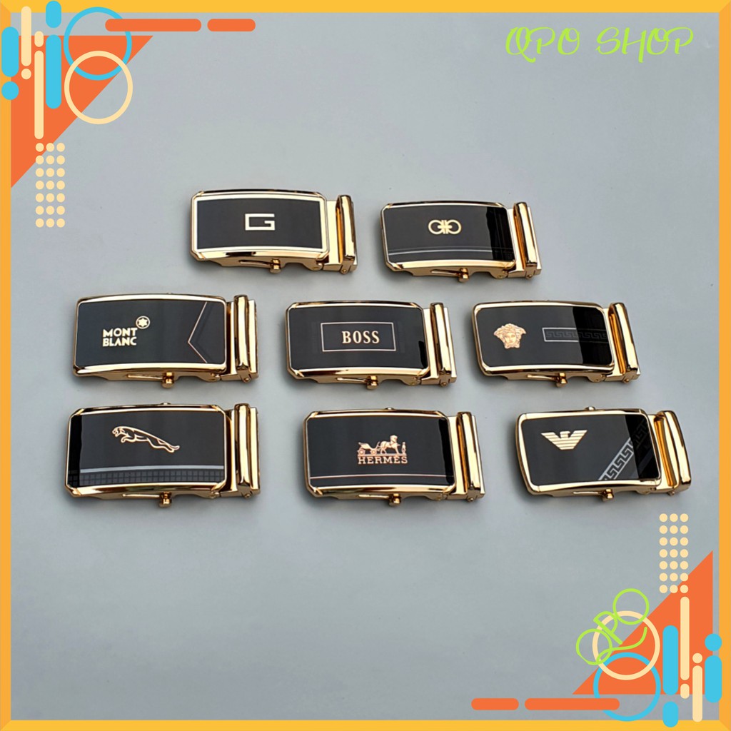 Đầu Khóa Thắt Lưng Nam, Khóa Lăn Cao Cấp Dùng Cho Dây Trơn