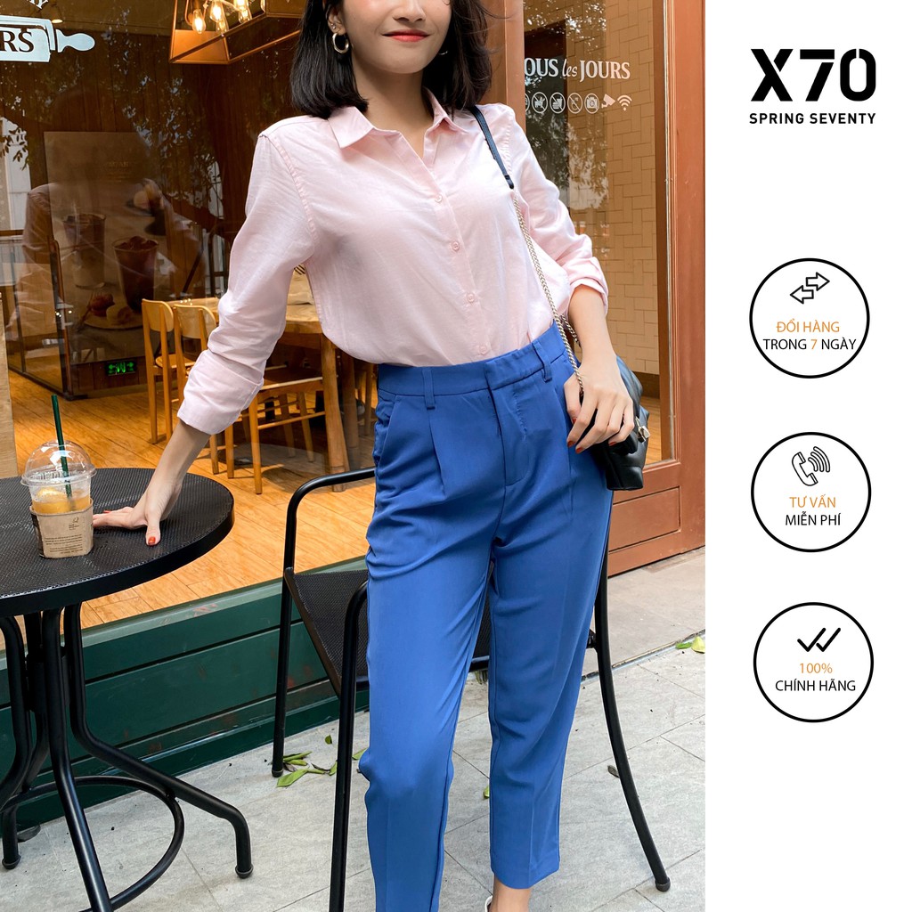 Quần Tây Công Sở Nữ Form Baggy Nhiều Màu Thời Trang X70 - 05370006
