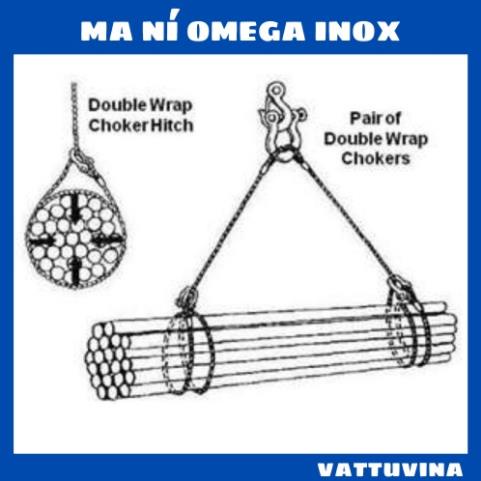Ma ní inox 304 M6, ma ní inox omega - Kim khí Vattuvina CÁP THÉP THỦ ĐỨC