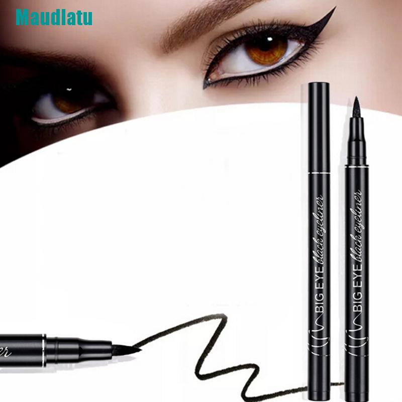 (Hàng Mới Về) Bút Kẻ Mắt Dạng Lỏng Màu Đen Lâu Trôi Chống Thấm Nước Maudlatu | BigBuy360 - bigbuy360.vn