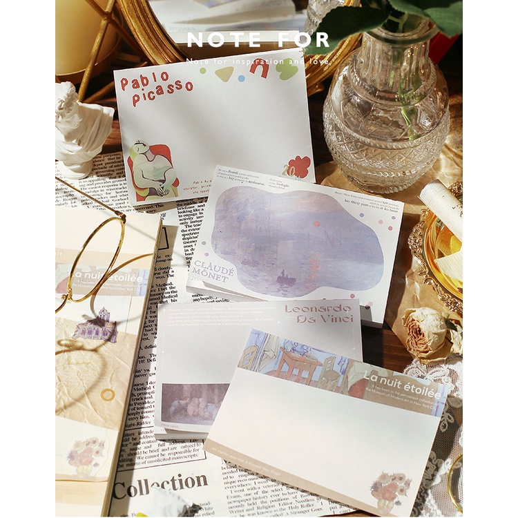 Bộ 80 Giấy Ghi Chú Và Theo Dõi Công Việc Trang Trí Màu Sắc Note For Memo Cây Đầu To