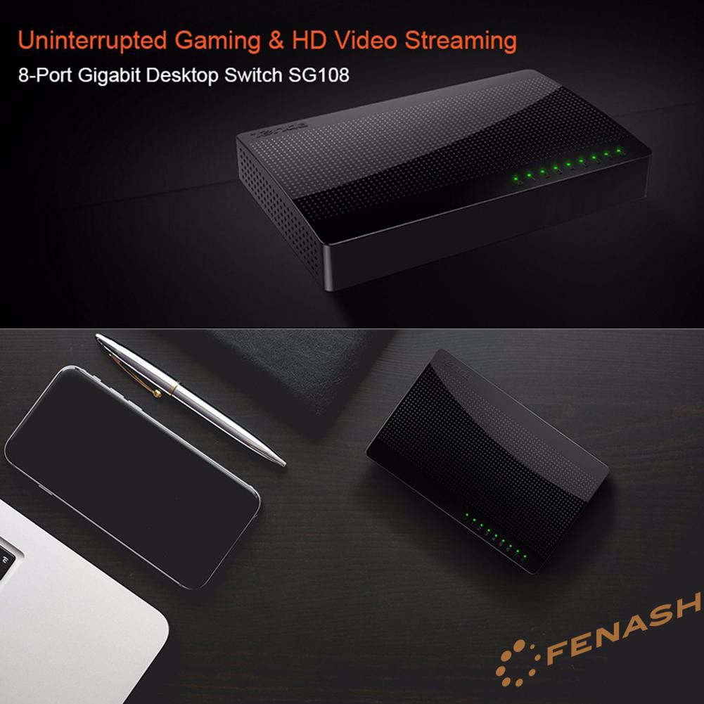 Bộ Chia 8 Cổng Mạng Lan Tenda Sg108 1000m | BigBuy360 - bigbuy360.vn