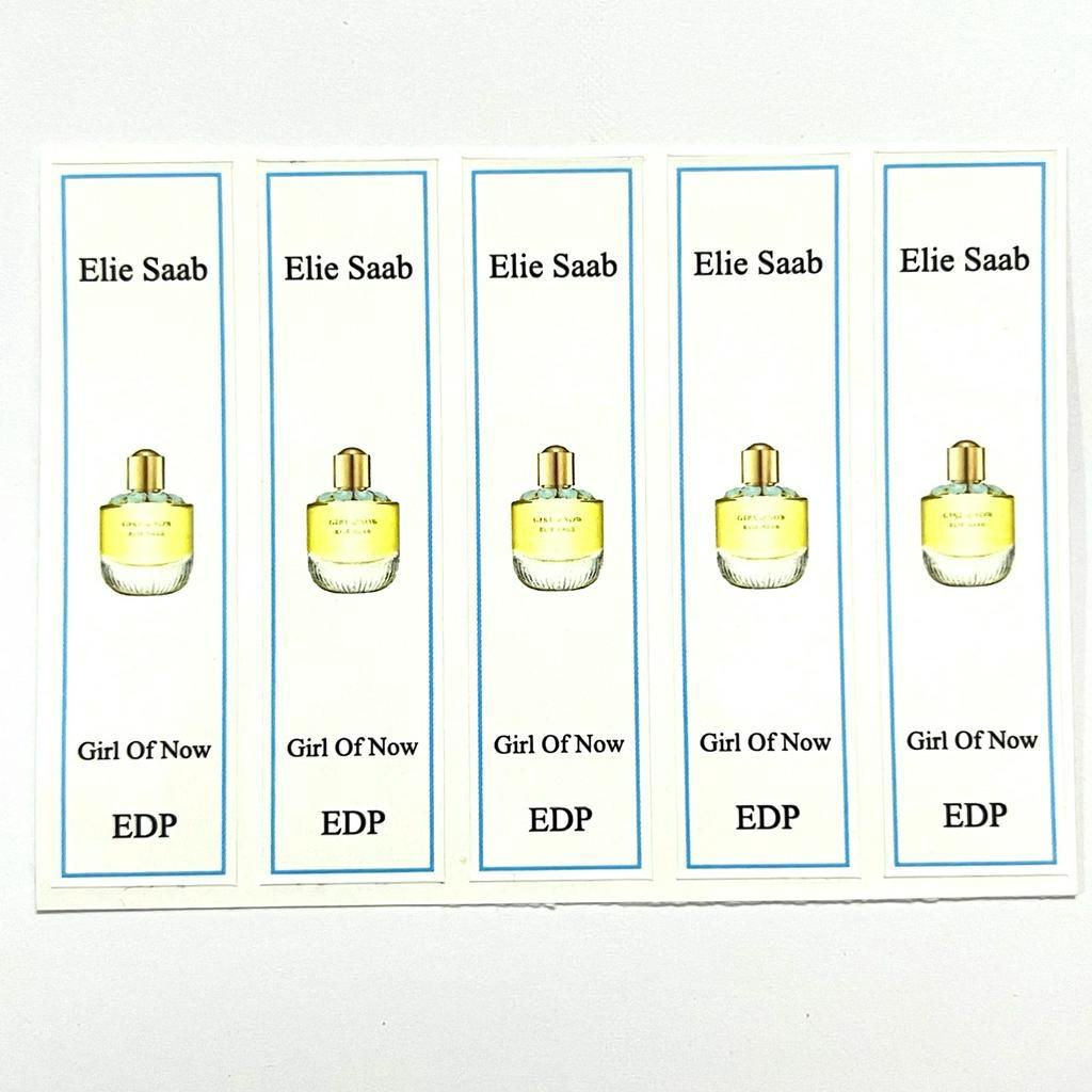 [HCM] Combo 10 Tem Dán Chai Nước Hoa 𝗘𝗹𝗶𝗲 𝗦𝗮𝗮𝗯 cho chai chiết đủ các dòng.