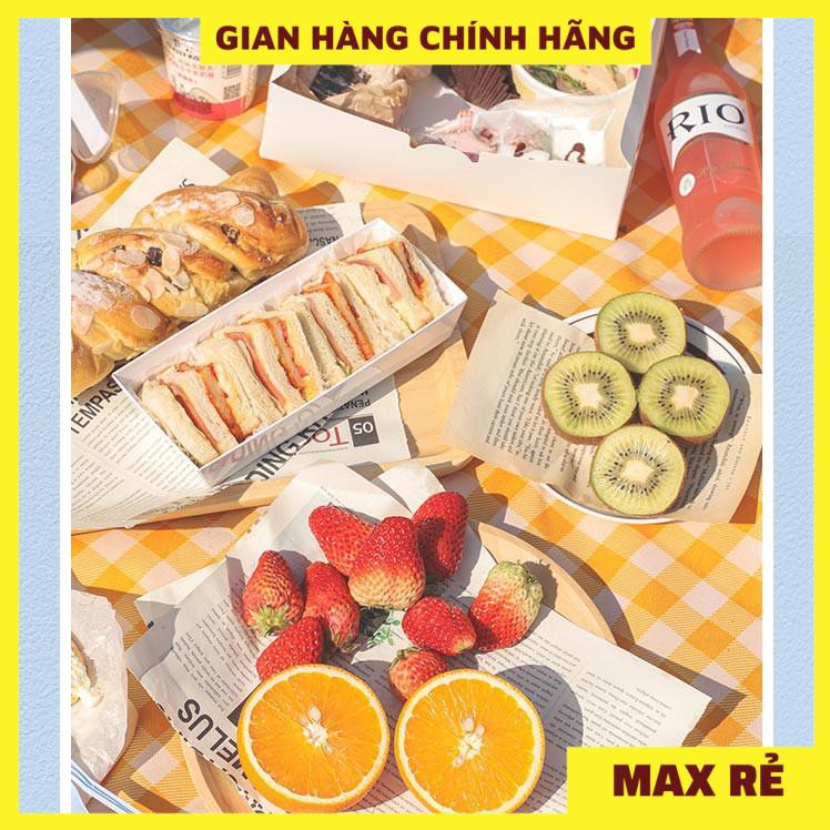 Thảm dã ngoại picnic du lịch, bạt trải picnic cắm trại,đi phượt kết hợp tập yoga gấp gọn sọc kẻ caro giá rẻ | BigBuy360 - bigbuy360.vn
