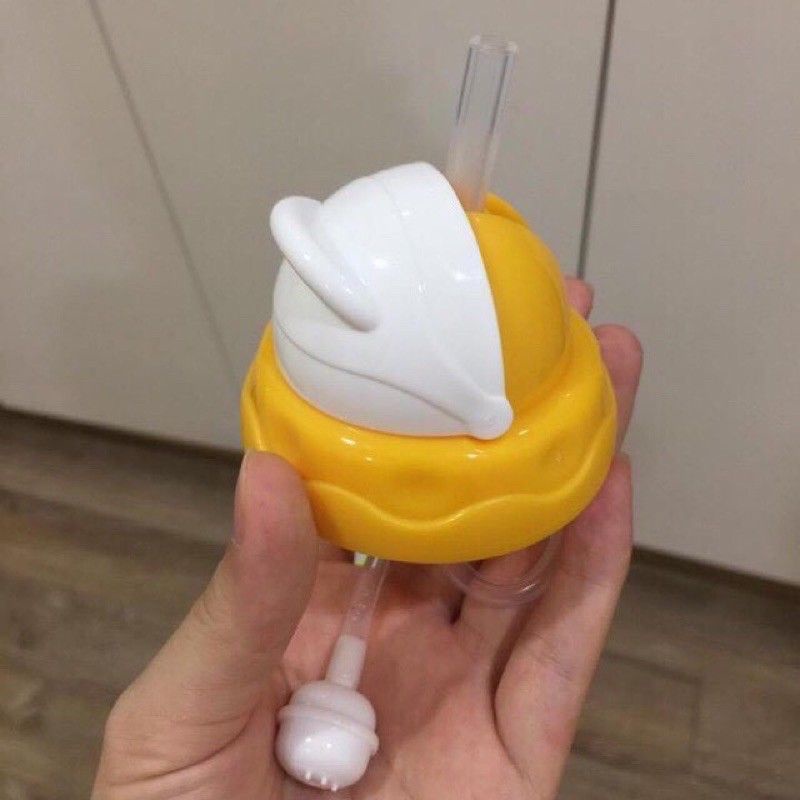 Tay cầm, Nắp và Cổ bình sữa Pigeon cổ rộng