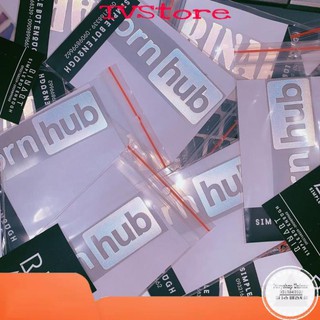 Decal Logo Sticker Patch in áo ủi trực tiếp lên vải hình chữ phản quang