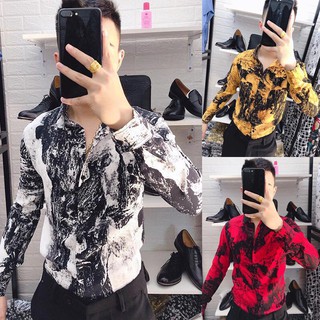 ( HÀNG CAO CÂP) Áo sơ mi nam họa tiết - BÁN HÀNG CÓ TÂM