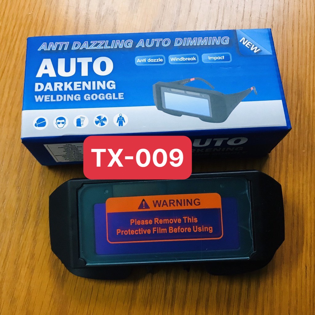 Kính hàn điện tử TX-012S màu xanh hàng cao cấp, hàng công ty chính hãng